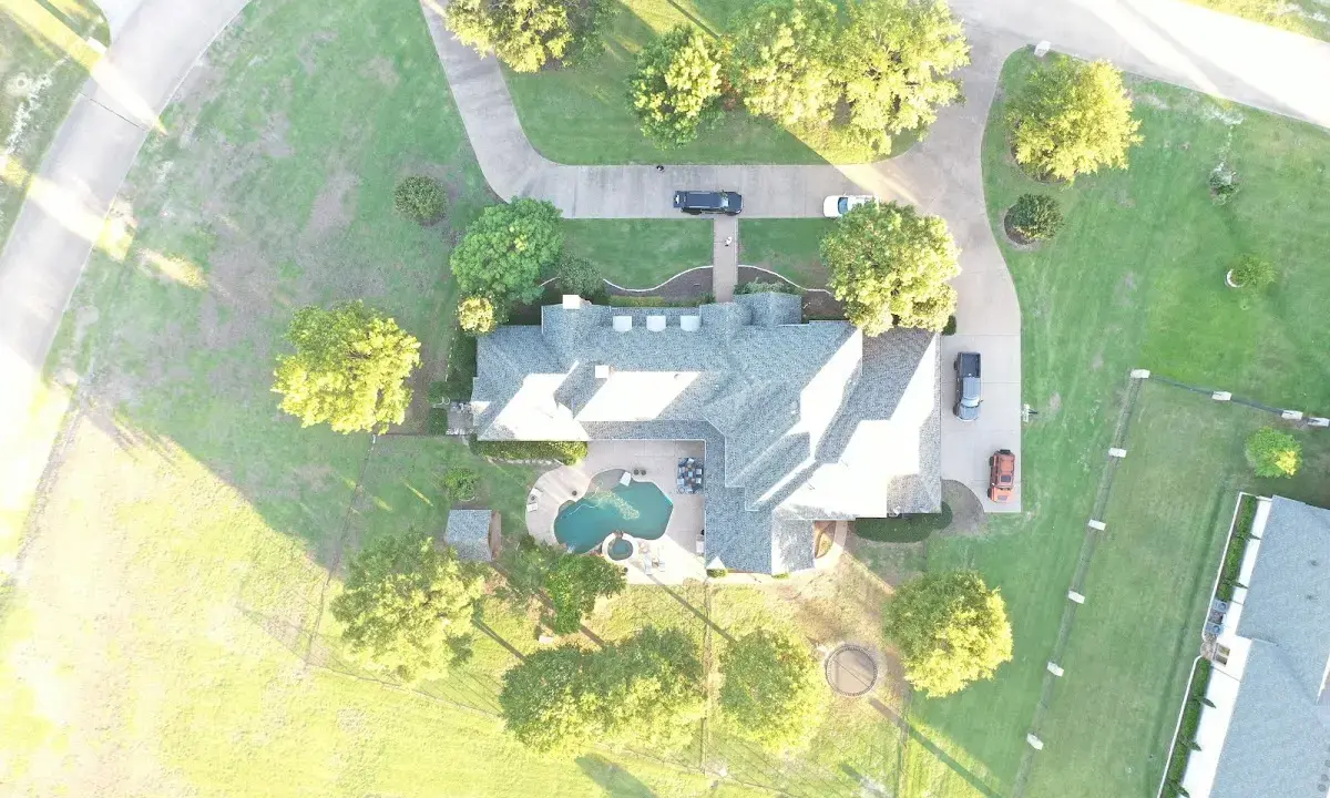 New shingle roof installation on a home in Des Plaines